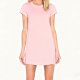 Blush Pink Short-Sleeve T-Shirt Dress