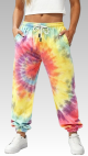 Women’s Colorful Rainbow Tie-Dye Loose Sweatpants